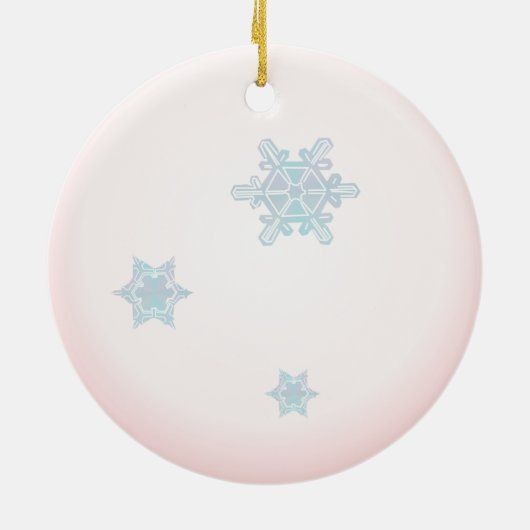 Clara Nutcracker Keramik Ornament (Hinten)