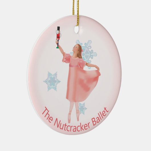 Clara Nutcracker Keramik Ornament (Rechts)