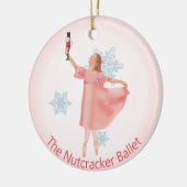 Clara Nutcracker Keramik Ornament (Links)