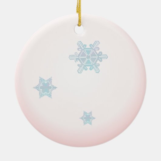 Clara Nutcracker Keramik Ornament (Hinten)