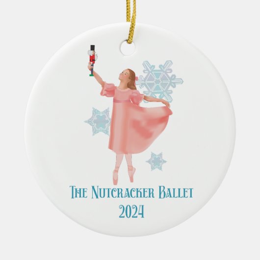 Clara Nutcracker Ornament 2024 (Vorne)