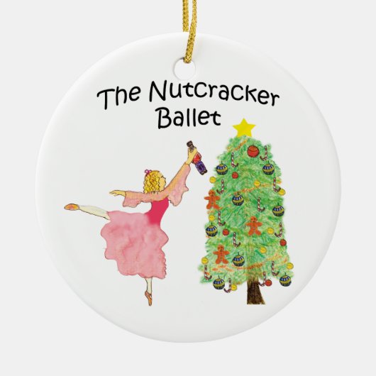 Clara_Nutcracker Weihnachten 2010 Keramikornament (Vorne)
