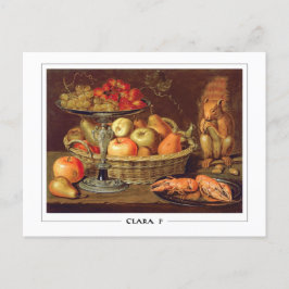 Clara Peeters #11 - Fine Art Postcard Postkarte