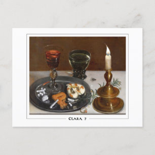 Clara Peeters #9 - Fine Art Postcard Postkarte