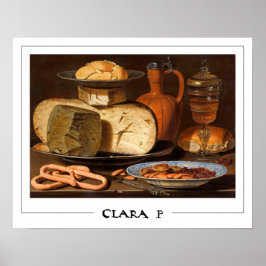 Clara Peeters Zedign Art Poster #1