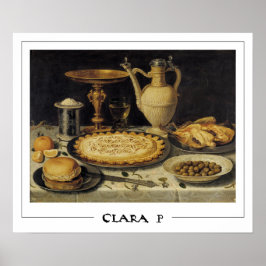 Clara Peeters Zedign Art Poster #10