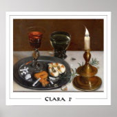 Clara Peeters Zedign Art Poster #9 (Vorne)