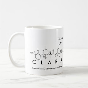 Clara-Peptidnamen-Tasse Kaffeetasse