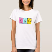 Clara Periodenname Shirt (Vorderseite)