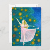 Clara Postcard (anpassbar) Postkarte (Vorne/Hinten)