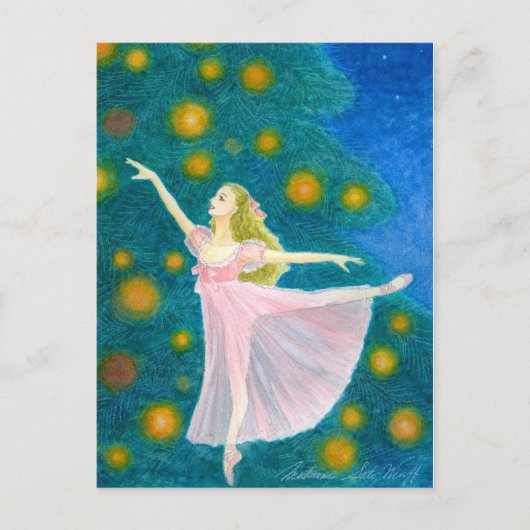 Clara Postcard (anpassbar) Postkarte (Vorderseite)