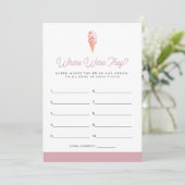 CLARA RETO Ice Cream hat sich dort aufgefunden Einladung (Stehend Vorderseite)