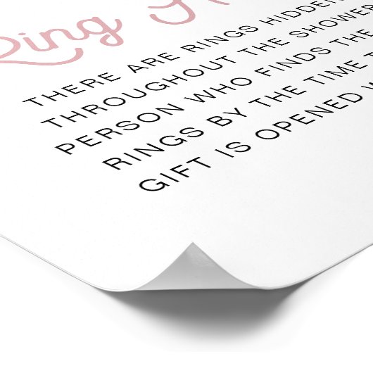 CLARA Retro Ice Brautparty Rondelbahn Poster (Ecke)