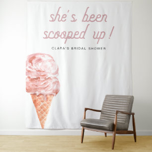 CLARA Retro Sie wurde mit Brautparty T Wandteppich