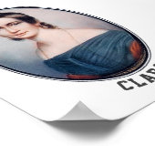 Clara Schumann (1838) Poster (Ecke)