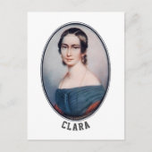 Clara Schumann (1838) Postkarte (Vorderseite)