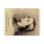 Clara Schumann Magnet (Horizontal)