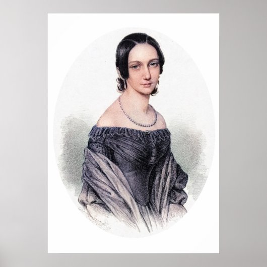 Clara Schumann - Pianist und Komponist Poster (Vorne)