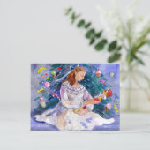 Clara und der Nutcracker Postkarte (Stehend Vorderseite)
