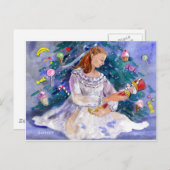Clara und der Nutcracker Postkarte (Vorne/Hinten)