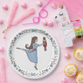 Clara und ihr Nutcracker Weihnachts-Party Pappteller (Party)