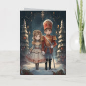 Clara und Nutcracker Vintag Ballet Weihnachten (Rückseite)