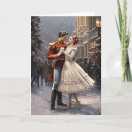 Clara und Nutcracker Vintag Ballet Weihnachten