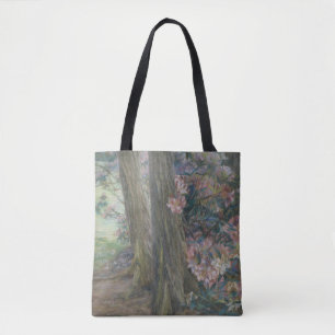 Clara Voortman Rhododendron-Busch in einem Garten Tasche