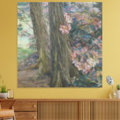 Clara Voortman Rhododendron Bush im Garten Leinwanddruck (Insitu (Wohnzimmer))