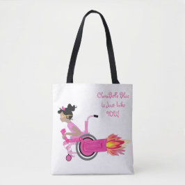 ClaraBelle blaue perfekte Tasche - WEISS