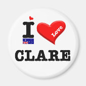 CLARE - I LIEBE MAGNET (Vorne)