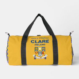 Clare Ireland - Irisch Personalisiert Duffle Bag