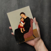 Cläre Maillard mit Tochter | Willi Maillard Karte