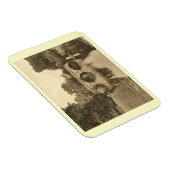 Clare Uni Bridge, Cambridge England Vintag Magnet (Rechte Seite)