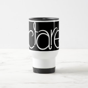 Clare White Travel Mug Reisebecher