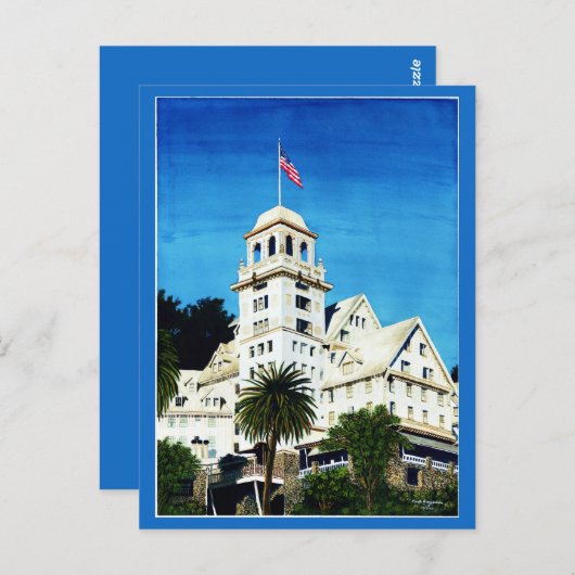 Claremont Hotel/CA - Mini Collectible Prints Postkarte (Vorne/Hinten)