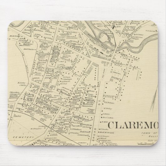 Claremont PO Mousepad (Vorne)