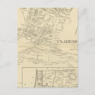 Claremont PO Postkarte
