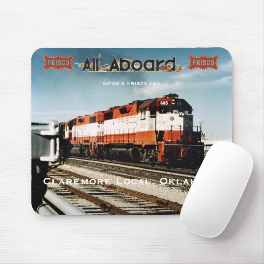 Claremore Einheimisches, Oklahoma Mousepad (Mit Mouse)