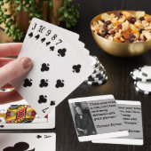 Clarence Darrow & Obituary Zitat Spielkarten (In Situ)