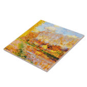 Clarence Gagnon art, Canal du Loing, Moret Fliese (Seite)