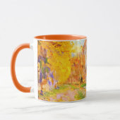 Clarence Gagnon art, Canal du Loing, Moret Tasse (Links)