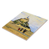 Clarence Gagnon art, Mont-Saint Michel, Morning Fliese (Seite)