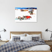 Clarence Gagnon - Die Eisernte Leinwanddruck (Insitu (Schlafzimmer))