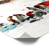 Clarence Gagnon - Die Eisernte Poster (Ecke)