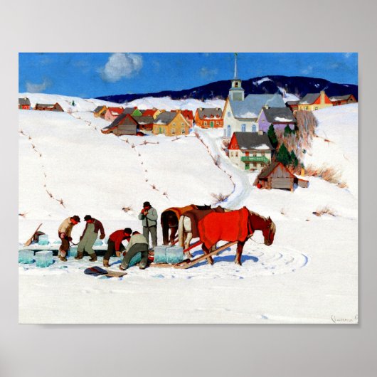 Clarence Gagnon - Die Eisernte Poster (Vorne)