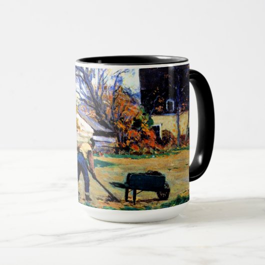 Clarence Gagnon- Fall Scene, Baie-Saint-Paul, Tasse (VorderseiteRechts)