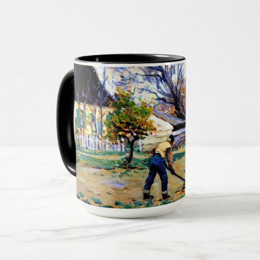 Clarence Gagnon- Fall Scene, Baie-Saint-Paul, Tasse (Vorderseite Links)