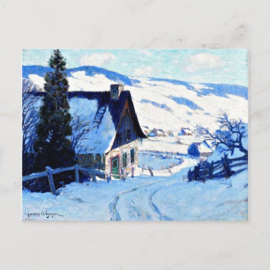 Clarence Gagnon - Farm Postkarte (Vorderseite)
