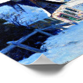 Clarence Gagnon - landwirtschaftlicher Betrieb Poster (Ecke)